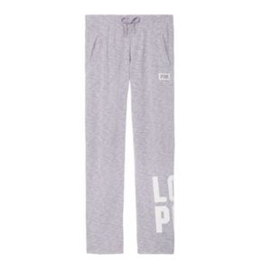 pink vs boyfriend sweatpants